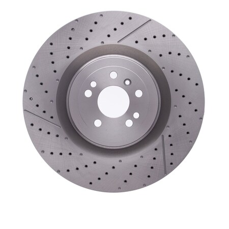 Front Dynamic Friction Company Hi-Carbon Alloy Brake Rotor (1) 930-63142